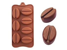 Molde 7 granos de cafe 